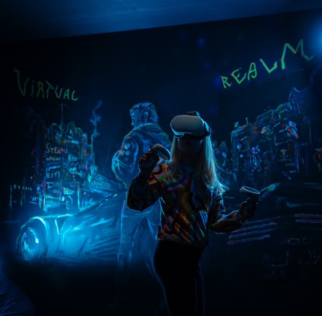 VirtualRealm — VR spēļu zona Ādažos